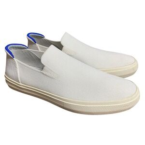 ROTHYS  THE ORIGINAL SLIP ON SNEAKER  IN BRIGHT WHITE SIZE 11.5 M